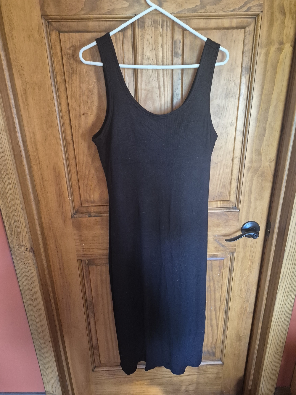 Maurices Black Sleeveless Tank Midi Dress